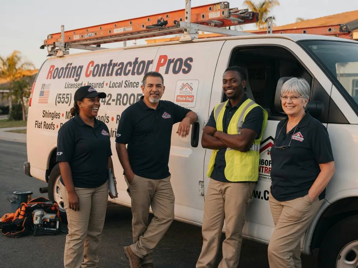 Local Roofing Contractors company in Andreas, PA